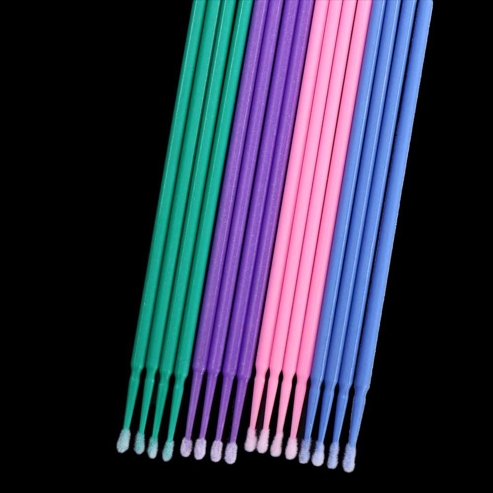 MOCHO Hộp Tăm Bông Lông Mi Nhiều Màu Sắc Dùng Một Lần Tiện Dụng