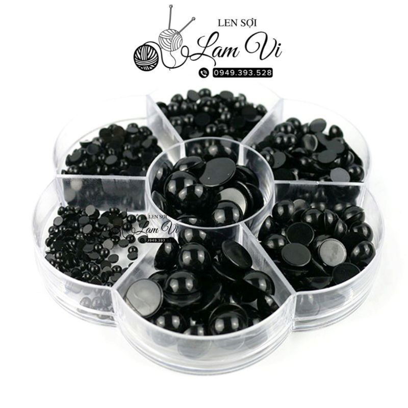 🍀 Mắt Đen Dán Tròn