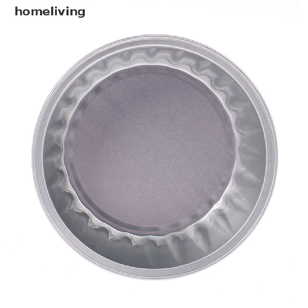 Set 10 Cốc Lá Nhôm 100ML Hình Tròn Có Nắp Đậy Đựng Bánh Tráng Miệng