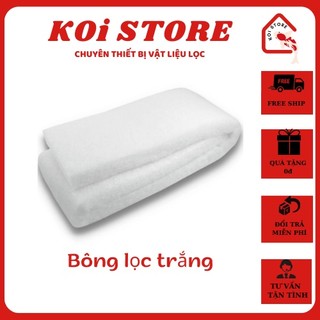 Bông lọc trắng cao cấp 1KG dùng cho bể cá