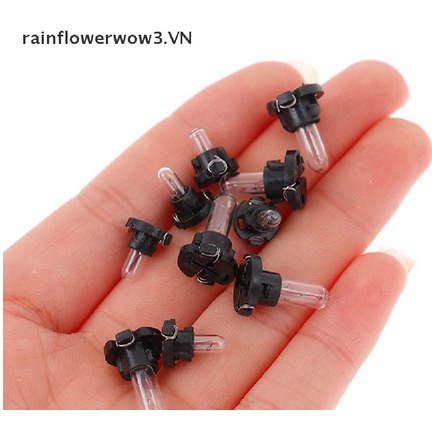 Bộ Set 2 bóng đèn T4.2 LED halogen dây tóc sợi đốt 12V nền táp lô bảng điều khiển đồng hồ tốc độ cho xe hơi ô tô