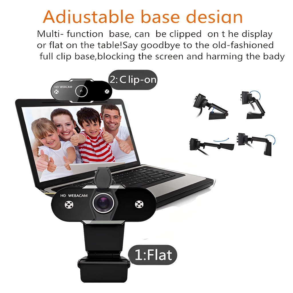 Webcam Máy Tính Full HD 720P 1K 2K 4K Camera Tự Động Lấy Nét - The Deosd TD-WC2