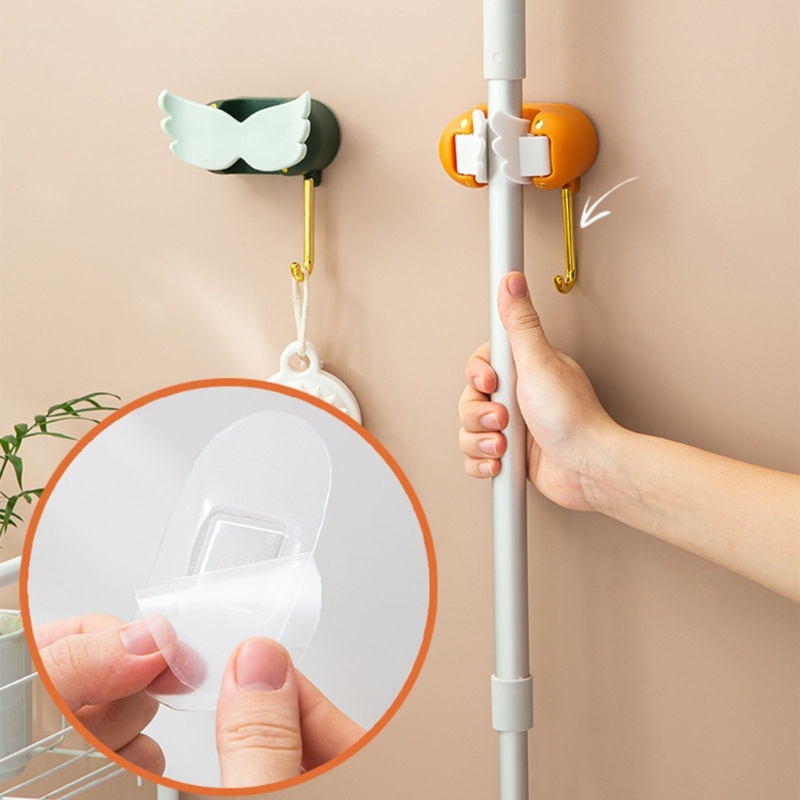 Giá Treo Cây Lau Nhà Tiện Dụng Cho Nhà Bếp / Phòng Giặt