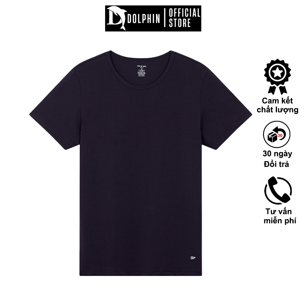Áo thun nam cộc tay ON OFF DOLPHIN mềm mại, thoáng khí thấm hút mồ hôi