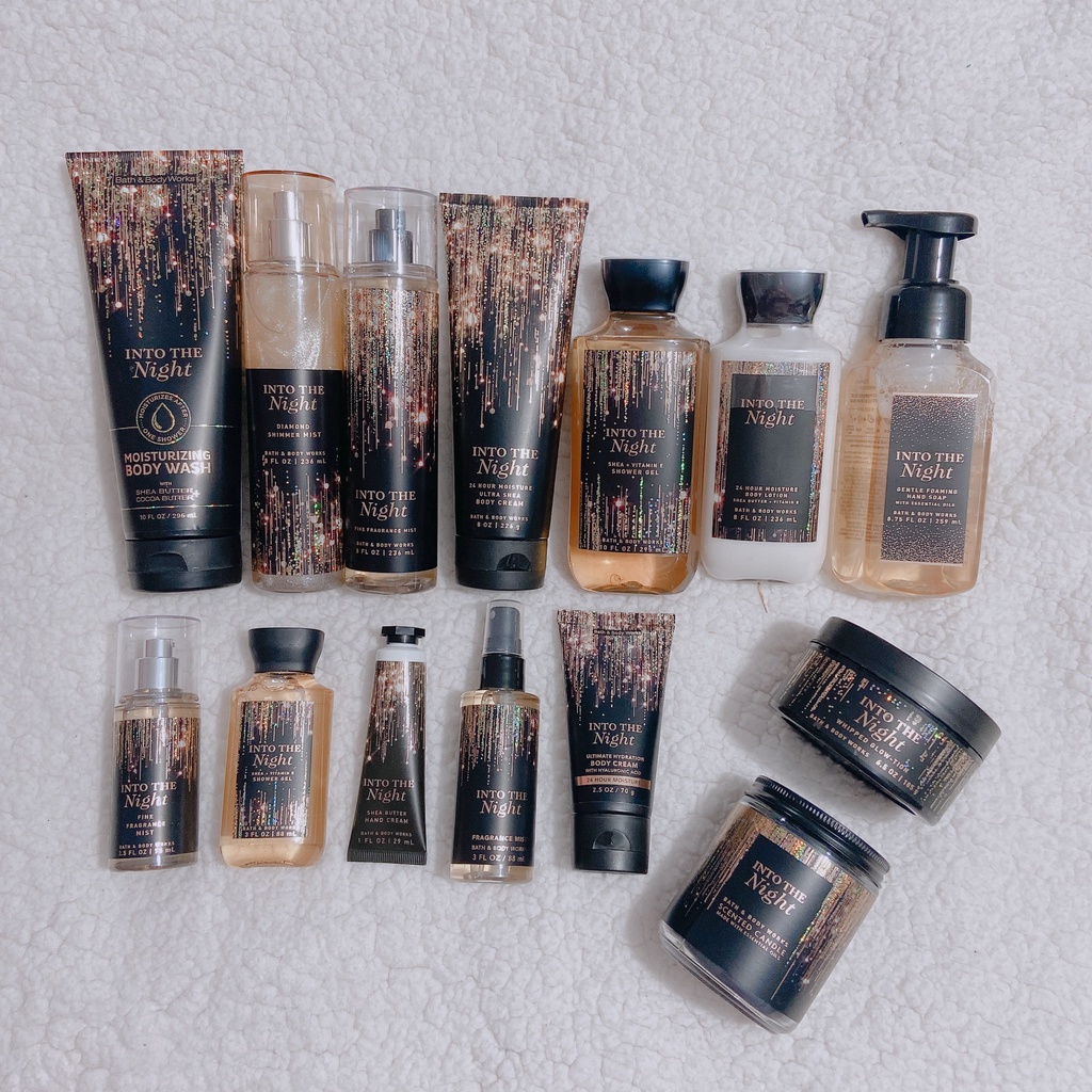 Xịt thơm Into the Night - Body Mist Bath & Body Works