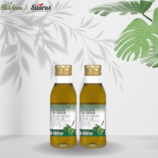 Combo 2 chai dầu Olive nguyên chất Silarus (Extra Virgin) nhập khẩu từ Ý - 250ml