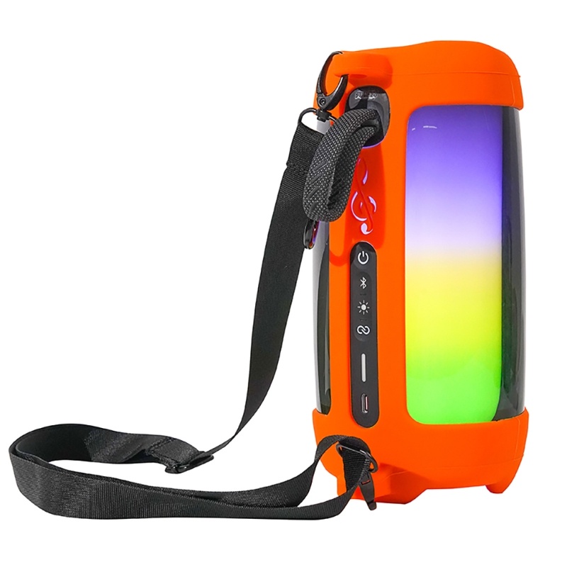 [3C] Túi Silicone Bảo Vệ Loa Xung 5 Phong Cách Cổ Điển Kèm Dây Đeo Vai