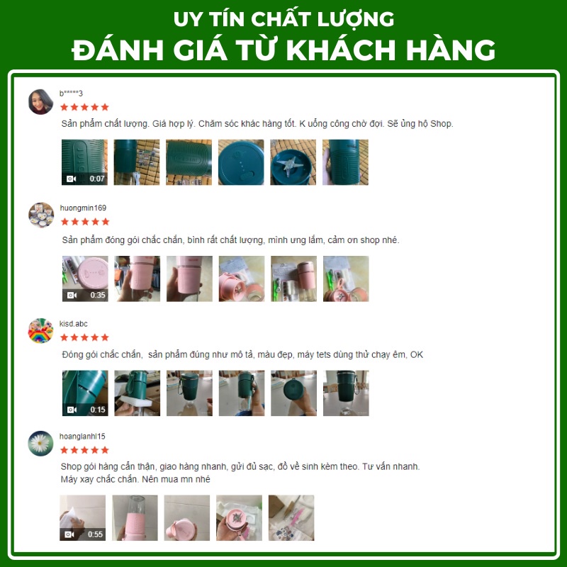 Máy xay cầm tay 6 lưỡi dao JUICER xay sinh tố đá đồ ăn dặm cho bé, máy xay sinh tố cầm tay mini chính hãng THStore