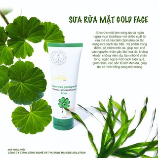 Sữa rửa mặt cao cấp tinh chất rau má mian 100gram