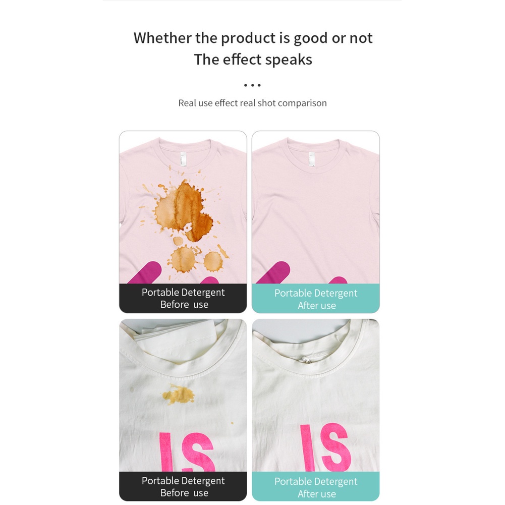 Quần áo Bóng Lăn Di động Sẵn Sàng Chất Tẩy Vết Bẩn Tức Thì Bàn Chải Làm Sạch Bút Khử Nhiễm Áo Sơ Mi Trắng Bút Làm Sạch Vết Dầu Serein