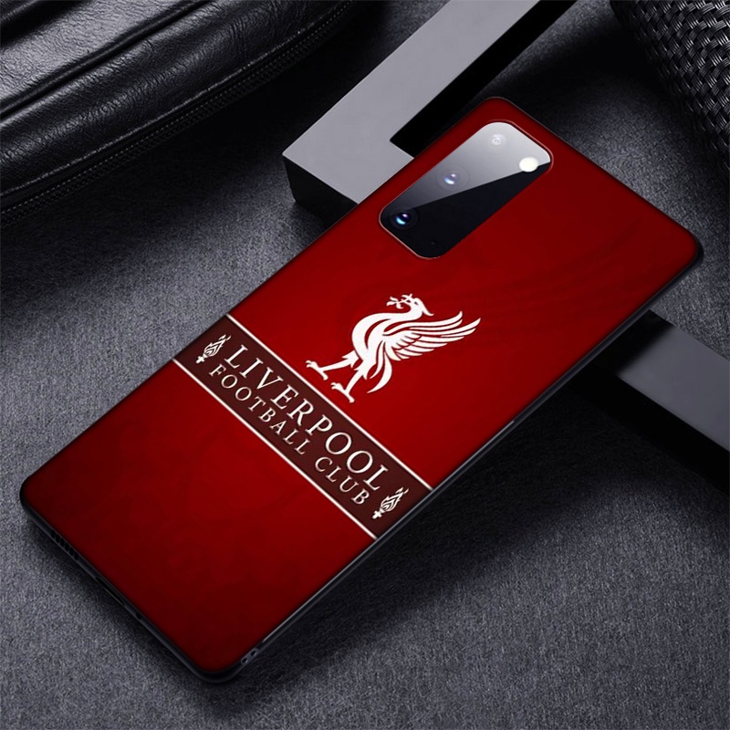 Ốp Điện Thoại Silicon Mềm Hình Câu Lạc Bộ Liverpool Cho iPhone 7 8 7 + 8 + 6 + 6S + XR XS Max 5 5s EDC69