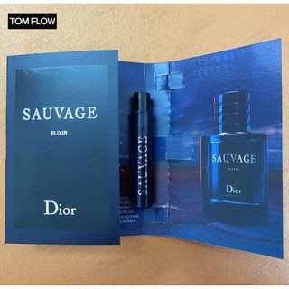 Vial mẫu thử nước hoa - dior sauvage elixir 1ml | tomflow - nước hoa chính hãng