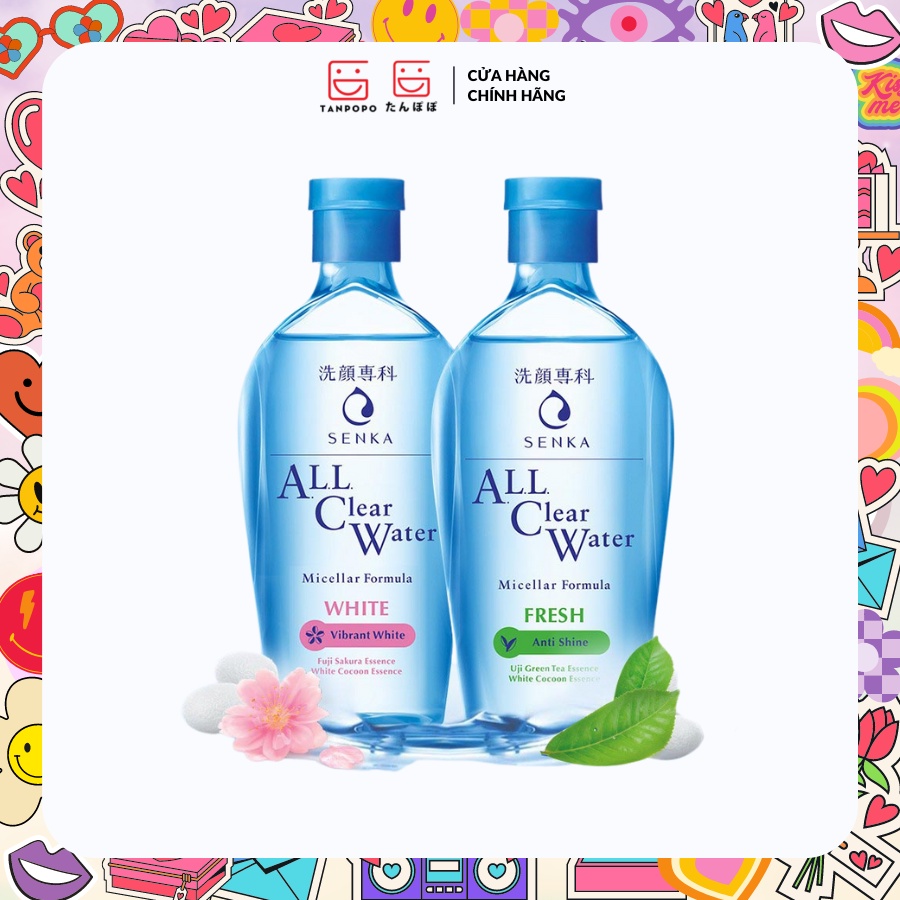 Nước Tẩy Trang Senka Micellar 230ml