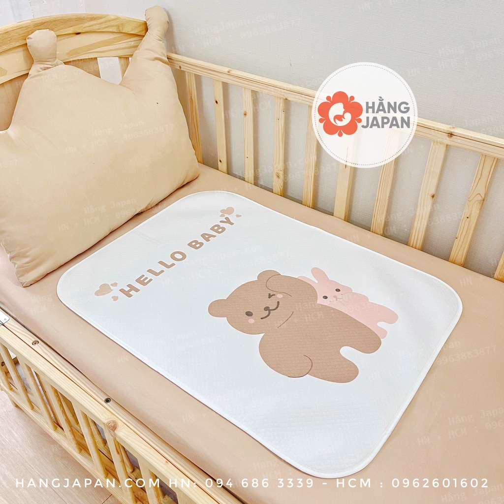 Lót chống thấm mẫu mới 50*70cm họa tiết ngẫu nhiên