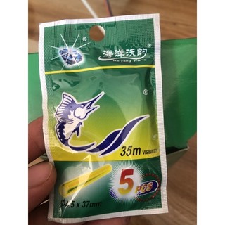 Đèn bẻ , phao đèn phát sáng câu cá đêm gói 5 phao