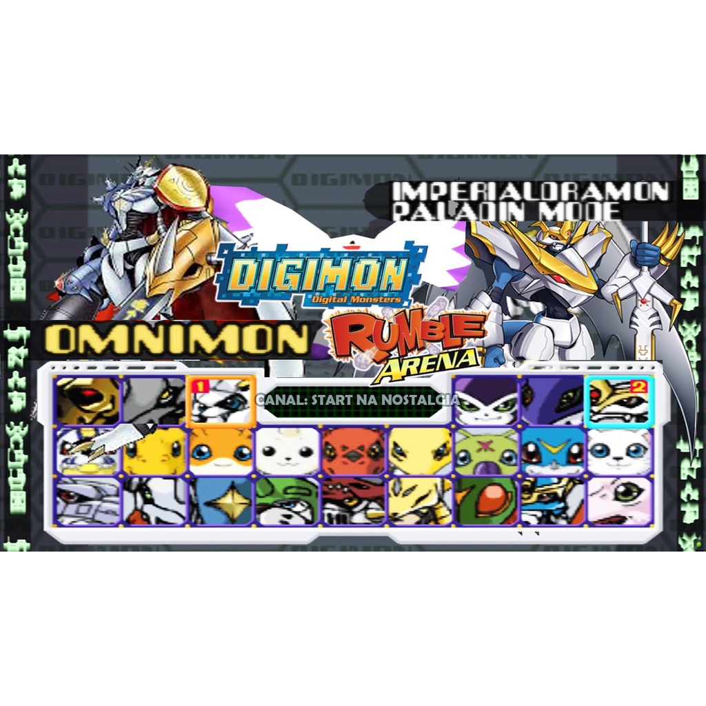 Game ps1 Digimon rumble arena no brand