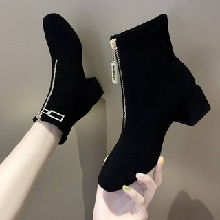 Giày Bốt Cao Cổ Thời Trang Cho Nữ Size 40 41