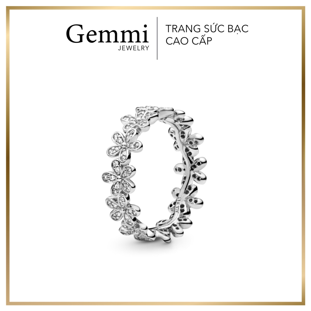 Nhẫn Hoa Daisy NPS7  - Nhẫn Bạc Nữ Cao Cấp Gemmi Jewelry