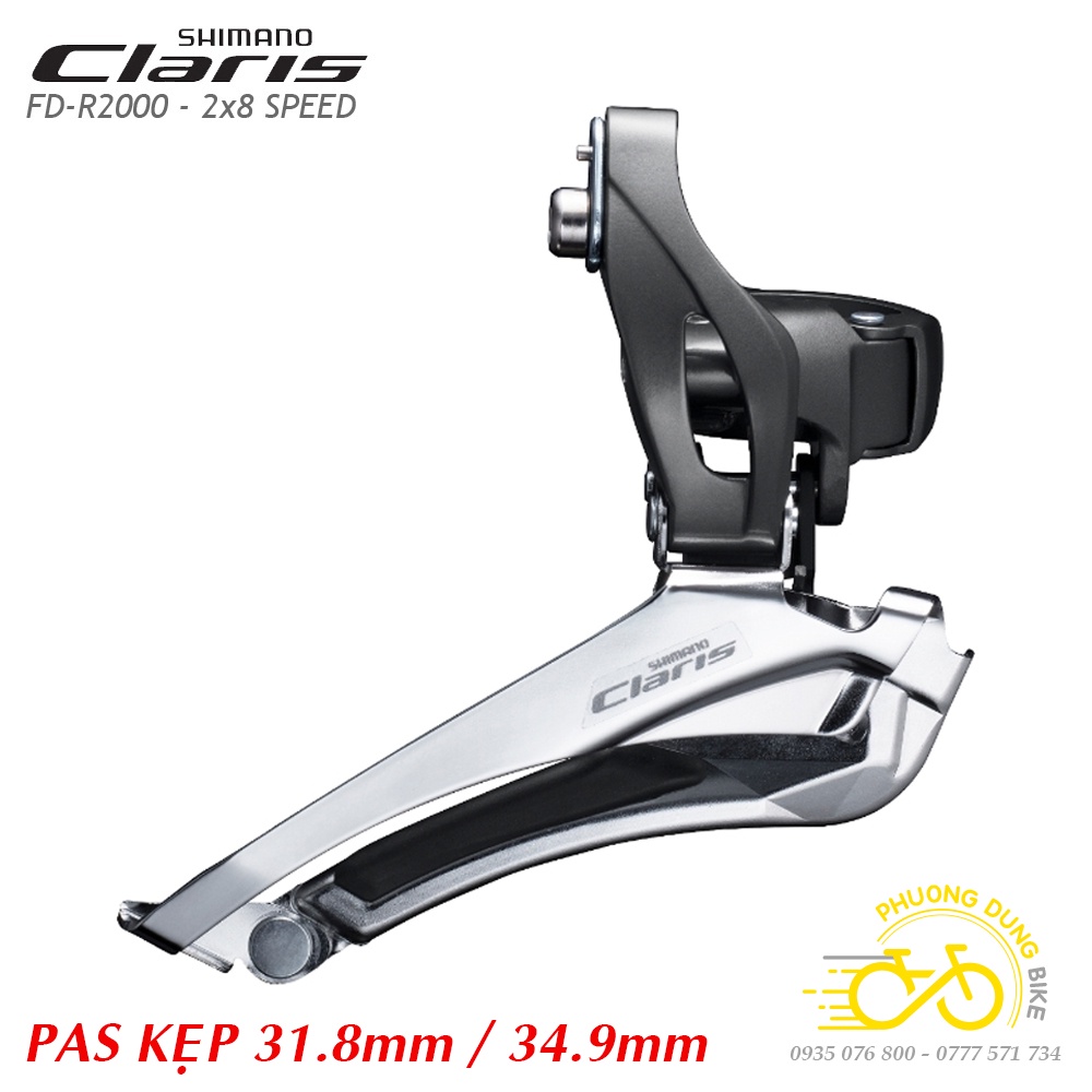 Sang đĩa  xe đạp SHIMANO CLARIS FD R2000 - Hàng chính Hãng
