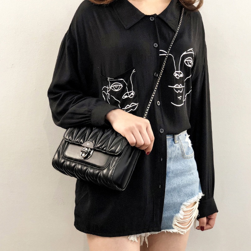 Túi Đeo Chéo Dây Xích Thời Trang Dành Cho Nữ