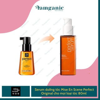 [Mẫu Mới 2020] Tinh Dầu Dưỡng Tóc Mise En Scene Perfect Serum 80ml phục hồi tóc - Original