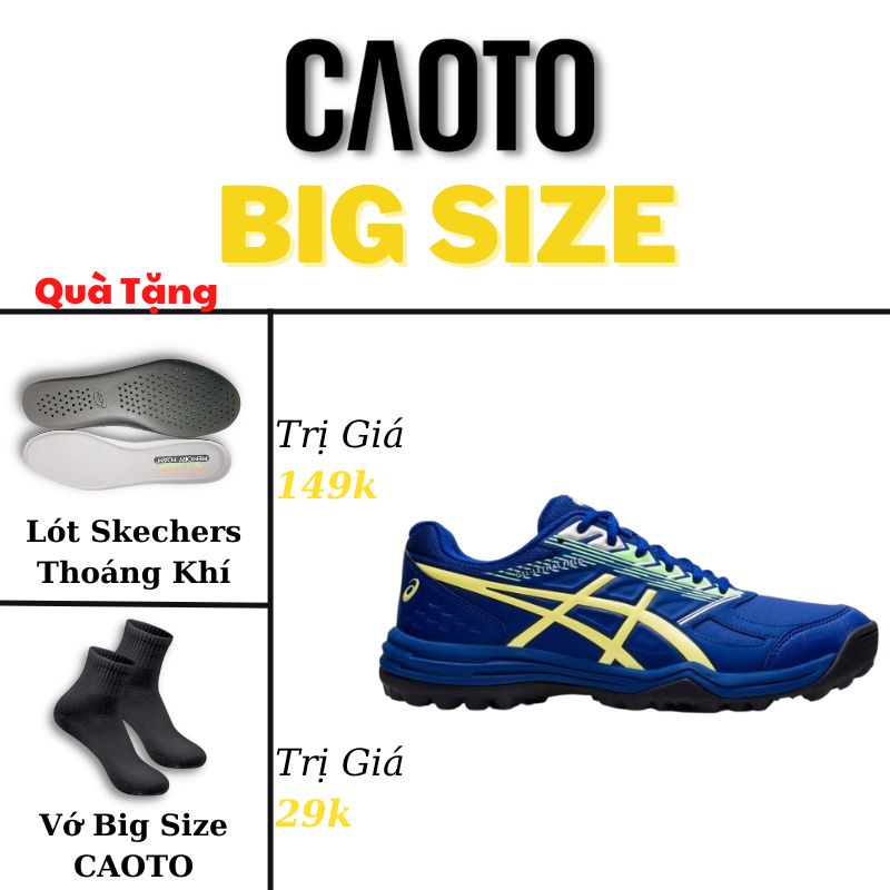 Xanh Big Size - Giày Asics Big Size Nam 45 46 47