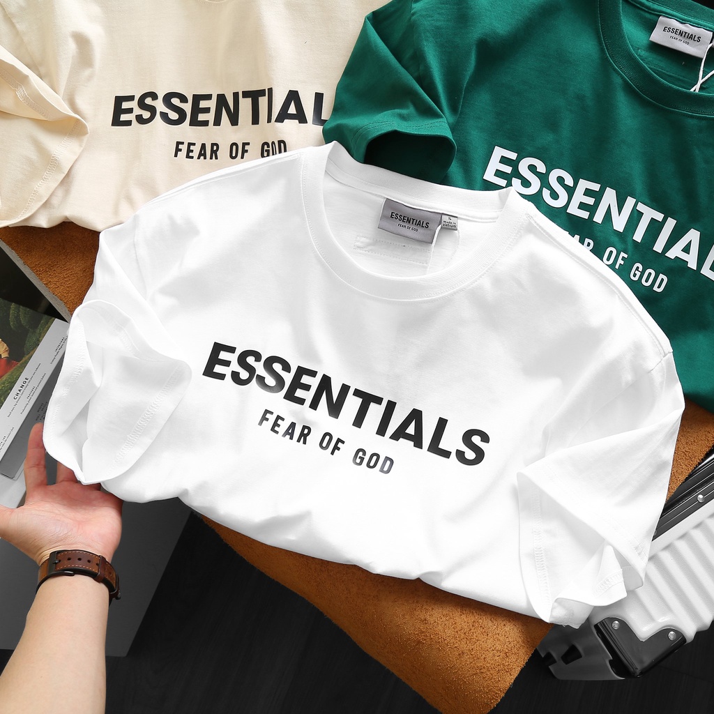 Áo thun thời trang tay lỡ unisex, chất cotton 2 chiều dày dặn, form oversize ES3