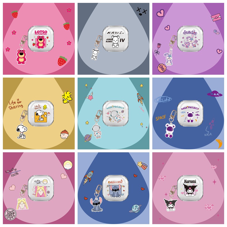 Vỏ Bảo Vệ Hộp Sạc Tai Nghe QCY T13 TWS Bằng TPU Mềm Trong Suốt Chống Sốc Kèm Móc Khóa Đơn Giản