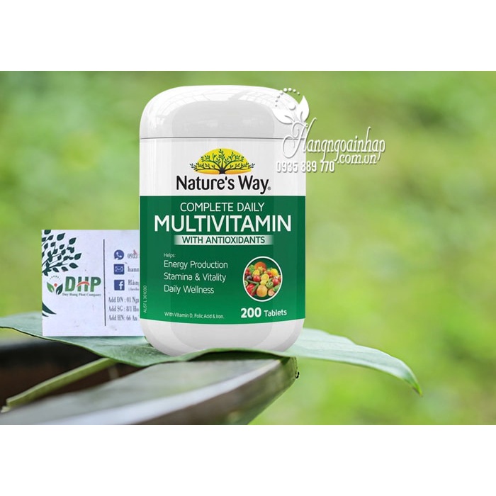 Vitamin Nature’s Way Complete Daily Multivitamin Úc 200v