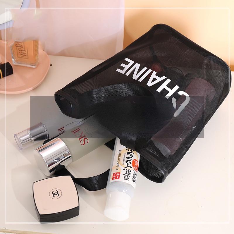 Túi Đựng Mỹ Phẩm Sức Chứa Lớn Có Tay Cầm Tiện Lợi Khi Đi Du Lịch