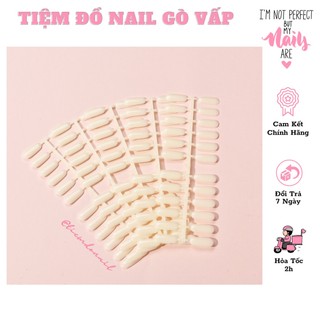 Mỏng Vỉ Bo Tròn - Gắn Sổ Mẫu Móng ( 1 bịch 5 vỉ 120 móng )