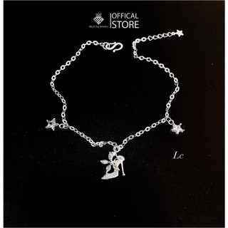 Lắc chân hình đôi giày, chất liệu bạc ta - MyyChu Jewelry