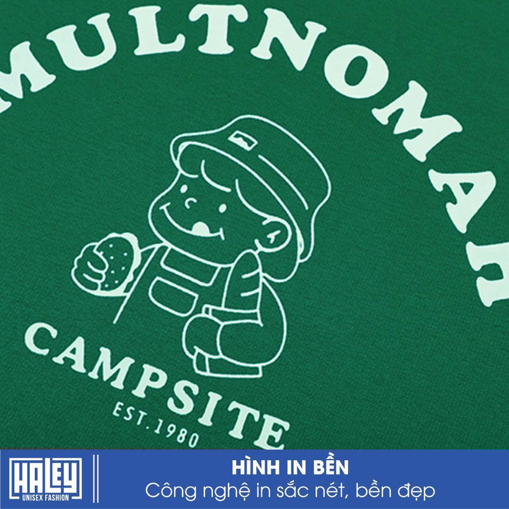 Áo Sweater HALEY mã HD64 MULTNOMAH Nam Nữ Unisex Dài Tay Phong Cách Hàn Quốc.