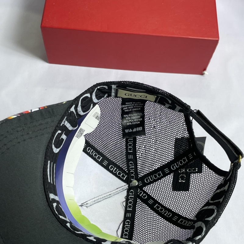 Mũ lưỡi trai,nón kết phối lưới GG In 3D hình Rắn