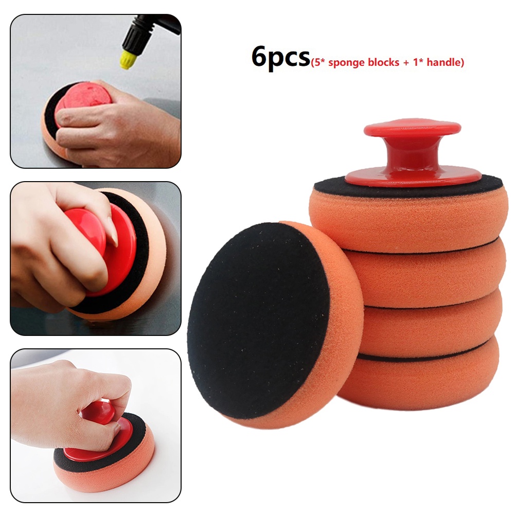 Bộ Mút Đánh Bóng Xe Hơi Bằng Sợi Micro Đa Năng Tiện Dụng