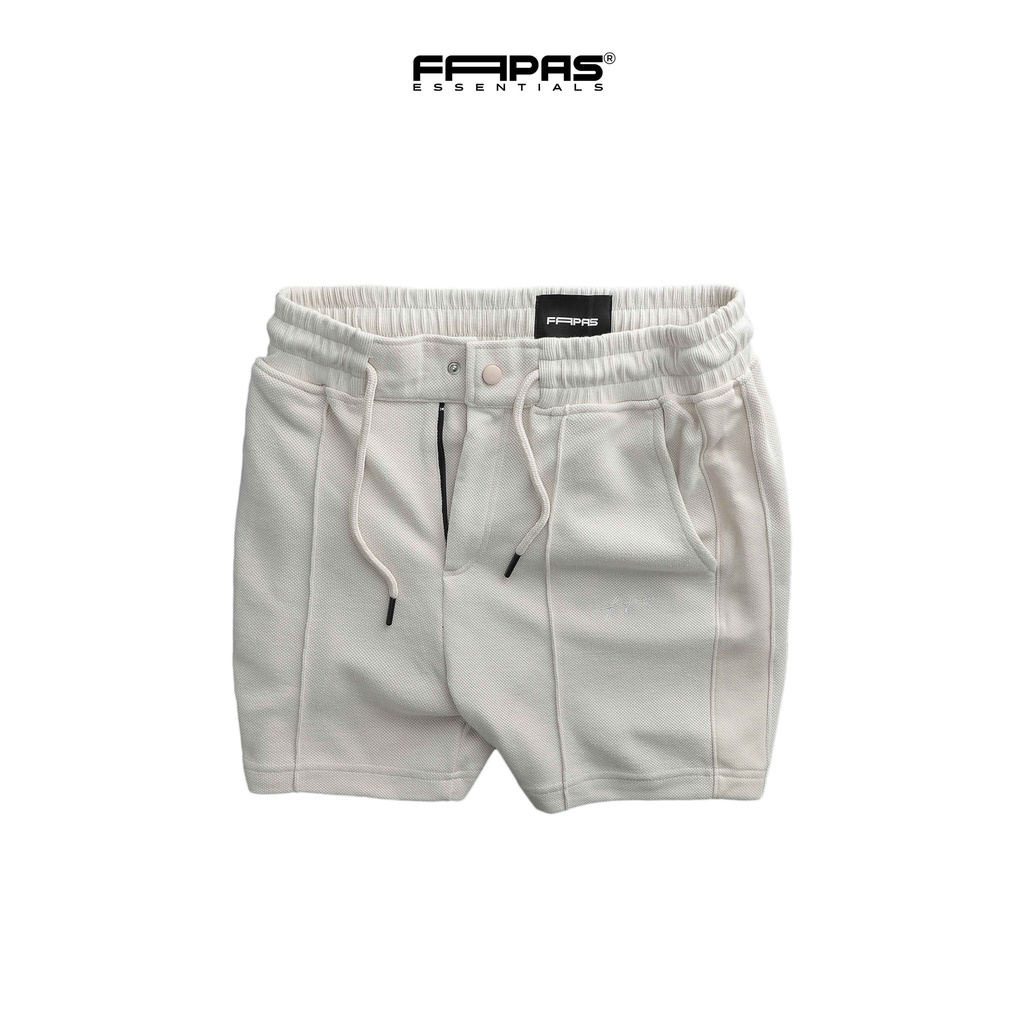 Quần Shorts Nam Lohan SS2 Thêu Logo Tinh Tế Chất Pique Phối Nỉ Mềm Co Giãn Phong Cách Năng Động Form Thoải Mái - FAPAS