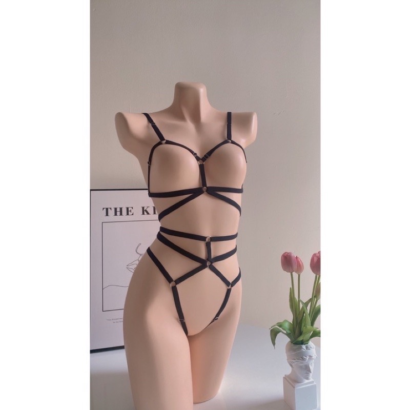 BK068 - Bộ đồ lót lọt khe dây quyến rũ cho nữ - camluu99