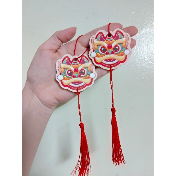 10 cái Tag treo trang trí/ giấy bìa cứng cán mờ, kèm dây treo