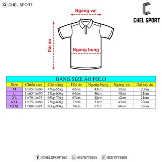 Áo polo 2V cao cấp Pháo thủ