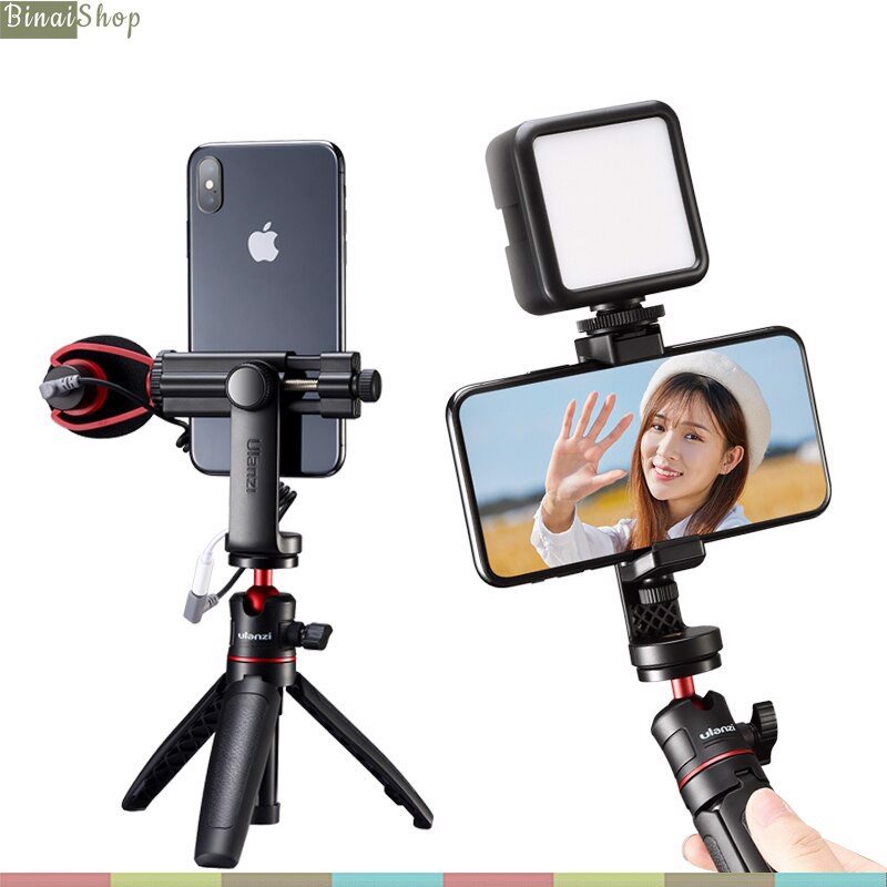 Ulanzi ST-17 - Kẹp Điện Thoại Xoay 360°, Tương Thích Các Dòng Smartphone
