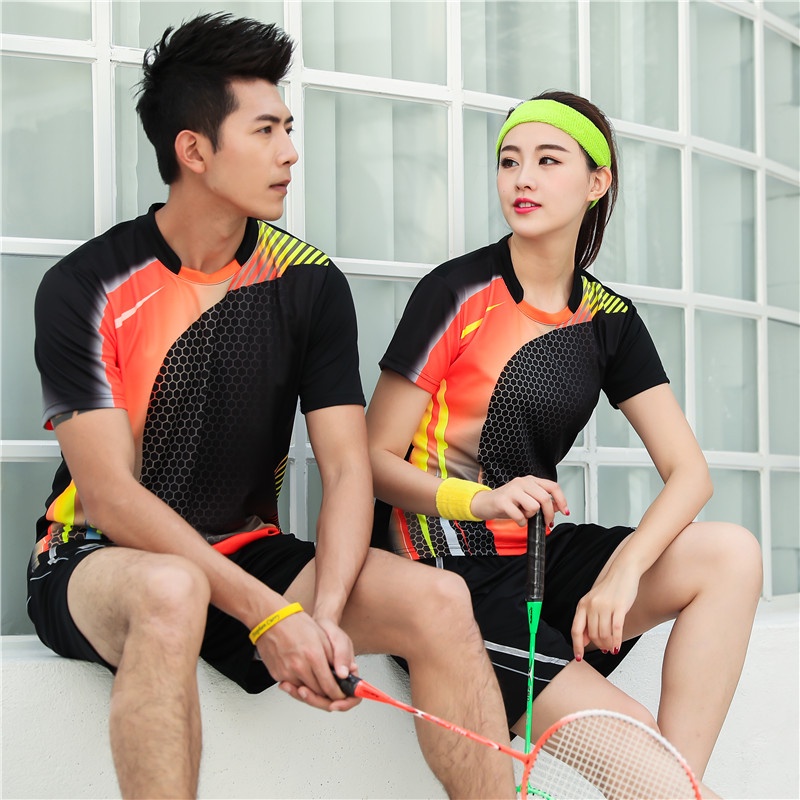 Áo Thun Thể Thao Tay Ngắn Thoáng Khí Mau Khô Thời Trang Mùa Hè Cho Nam Và Nữ