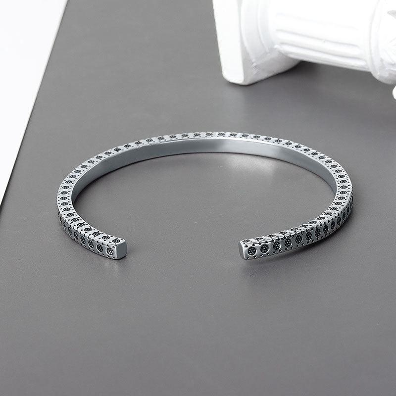Mới Vòng Tay Hở Họa Tiết Chấm Bi Phong Cách boho Thời Trang Cho Nam Và Nữ