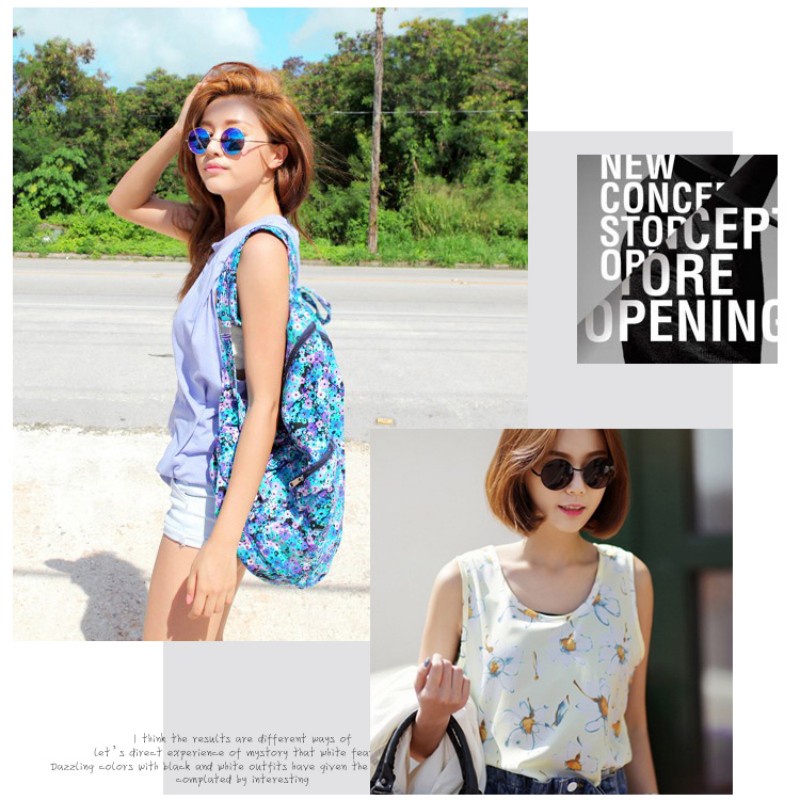 Kính mát gọng tròn Kim Loại Kính râm thời trang nam nữ - phong cách nhân vật Gojo Satoru trong Jujutsu Kaisen 2021