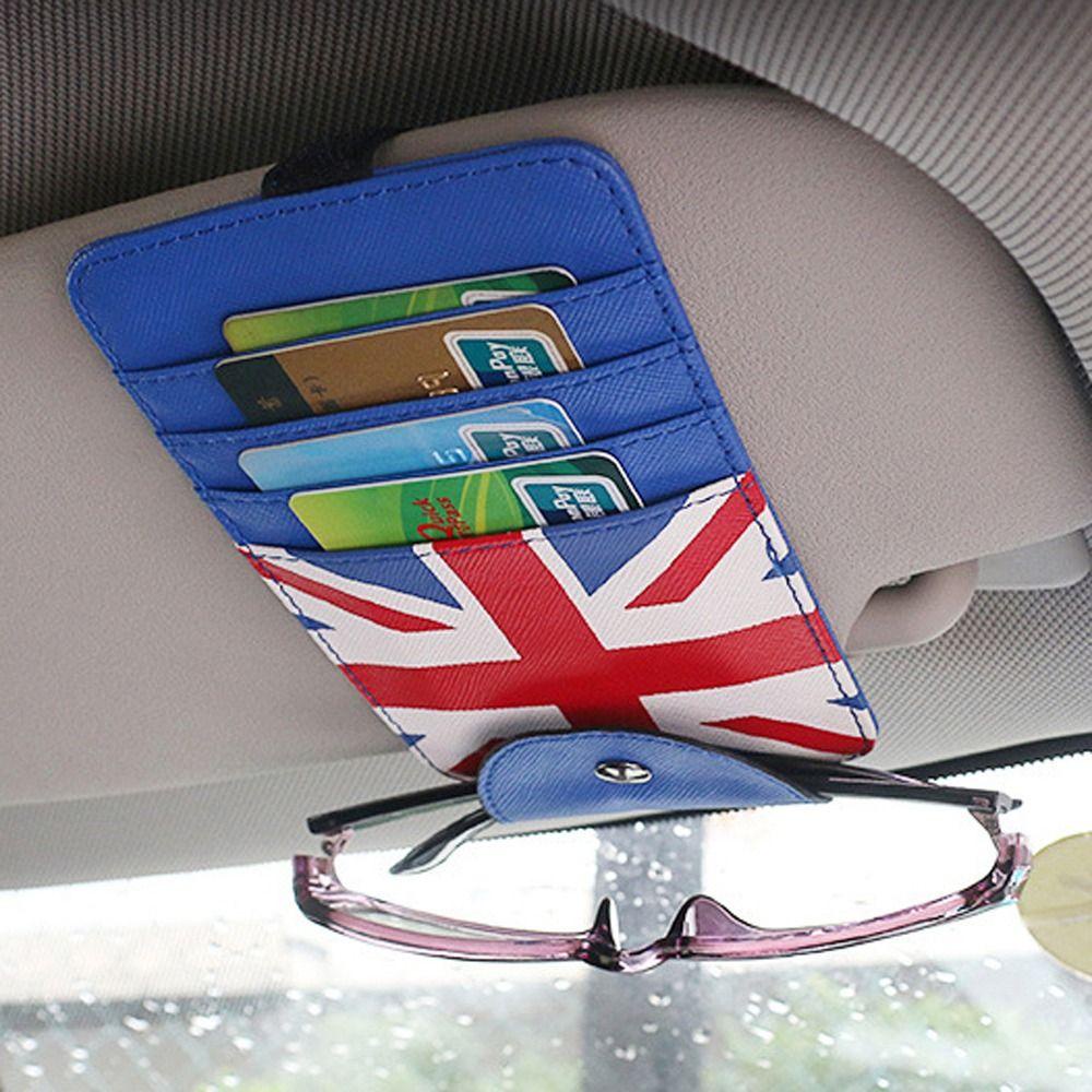 FALLFORBEAUTY Kẹp Giữ Thẻ Gắn Tấm Che Nắng Xe Hơi MINI Cooper Siêu Bền Chất Lượng Cao