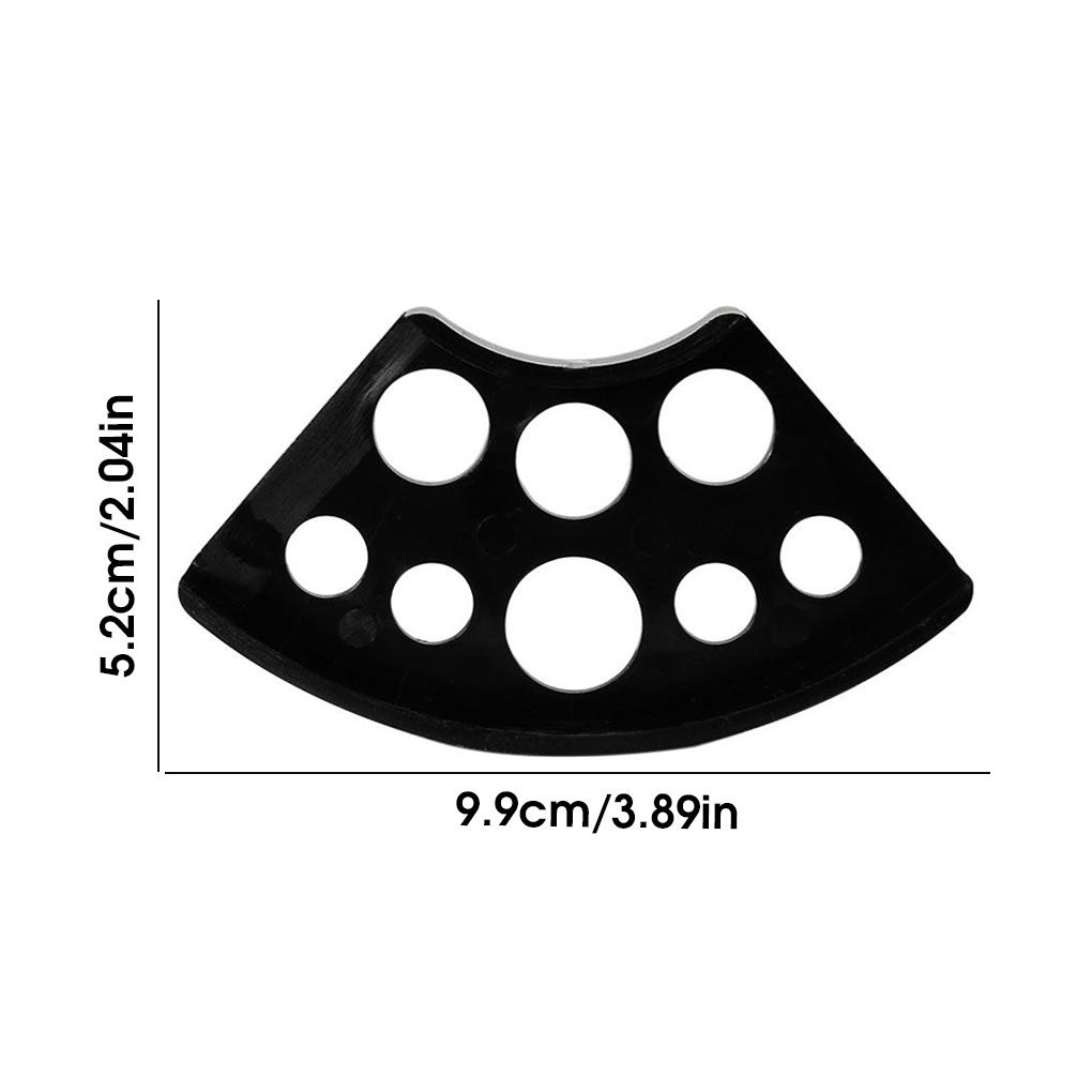 Giá Đỡ Bút Trang Điểm Lông Mày 8 Lỗ Bằng Nhựa Chống Rò Rỉ Tiện Lợi Dành Cho Gia Đình