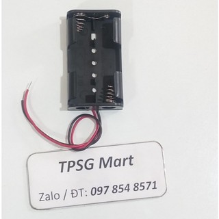 Khay pin aa - 1.5v x 2 viên - khay ngang