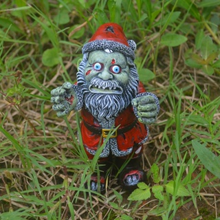 Đồ trang trí Zombie Gnome Bằng Nhựa Resin Để Bàn Trang Trí Halloween Giáng