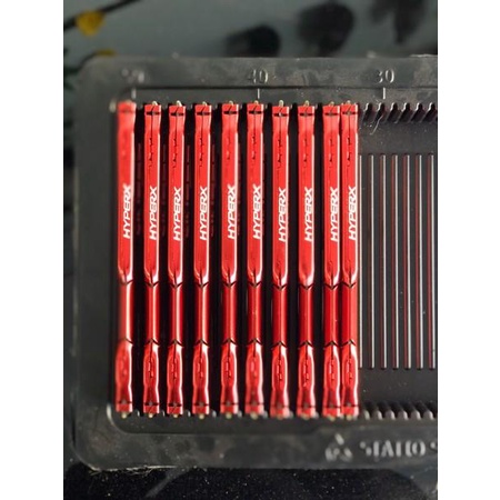RAM Kingston HyperX Fury Red 8GB  DDR3 Bus 1600Mhz hàng mới BH 3 năm