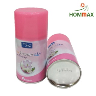 (HƯƠNG QUẾ) Xịt khử mùi Ô tô, WC Hàn Quốc Aroma Hommax (Dùng được với tất cả các loại máy xịt phòng tự động)