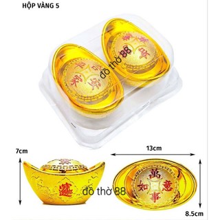 Vàng thỏi size 5 ,size 6 (1 hộp 2 thỏi),